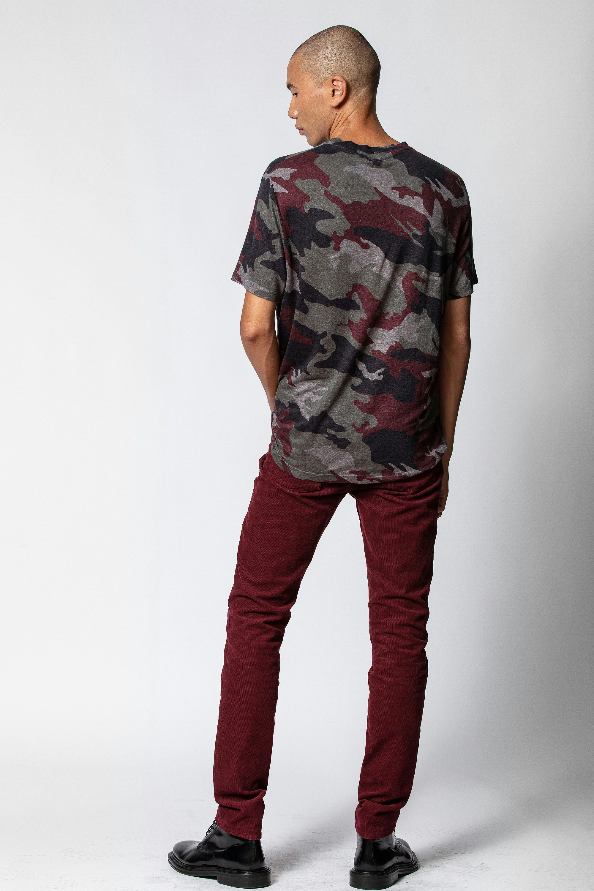 Tommy Lin Camou T-shirt - Men’s camouflage print T-shirt.